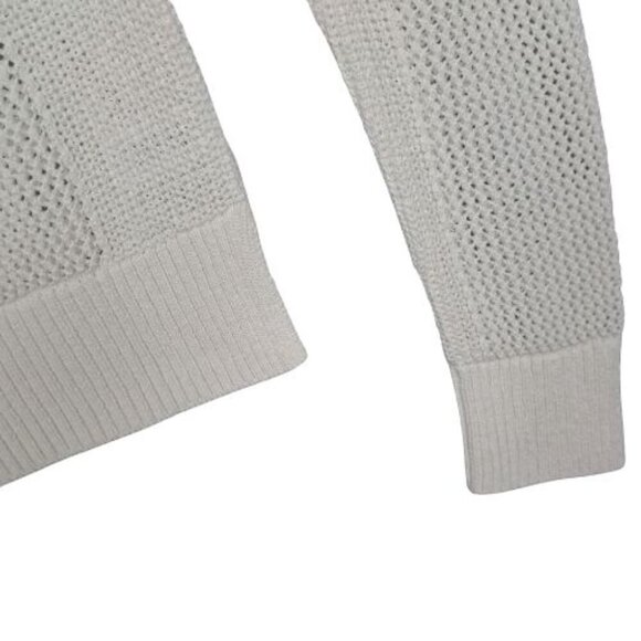 Athleta Open Knit Mesh Pullover Sweater - Picture 4 of 8